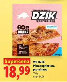 Lidl Pizza capricciosa proteinowa oferta
