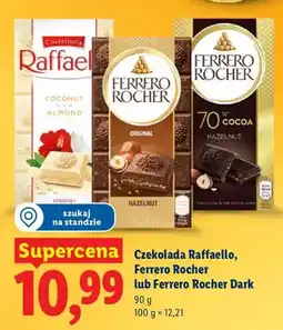 Lidl Czekolada Raffaello oferta