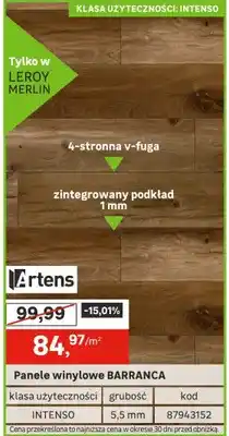 Leroy Merlin Panele winylowe BARRANCA oferta