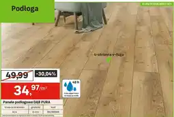 Leroy Merlin Panele podłogowe DĄB PURA oferta