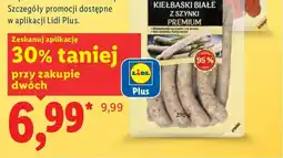 Lidl Kiełbaski z szynki białe lub śląskie oferta