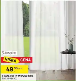 Leroy Merlin Firana Softy biała oferta