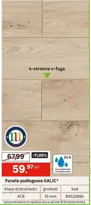 Leroy Merlin Panele podłogowe Galic oferta