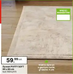 Leroy Merlin Dywan PUFFY SOFT 80 x 80 cm oferta