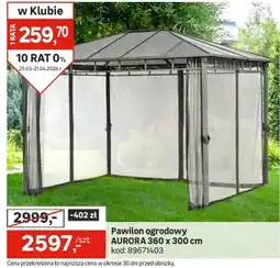 Leroy Merlin Pawilon ogrodowy AURORA 360 x 300 cm oferta