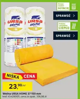 Leroy Merlin Wełna URSA HOME 37 150 mm oferta
