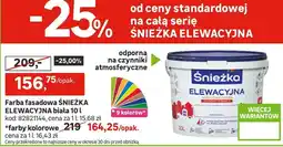 Leroy Merlin Farba fasadowa Elewacyjna biała oferta