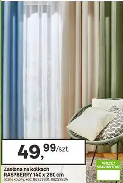 Leroy Merlin Zasłona na kółkach Raspberry oferta