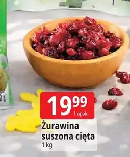 E.Leclerc Żurawina suszona ciętą oferta