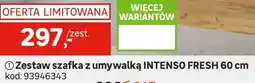 Leroy Merlin Zestaw szafka z umywalką INTENSO FRESH 60 cm oferta
