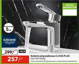 Leroy Merlin Bateria umywalkowa CLOVA PLUS oferta