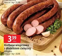E.Leclerc Kiełbasa wieprzowa z dodatkiem cielęciny oferta