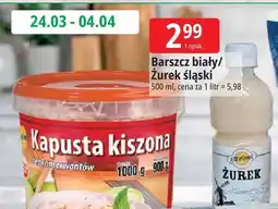 E.Leclerc Barszcz biały/żurek śląski oferta