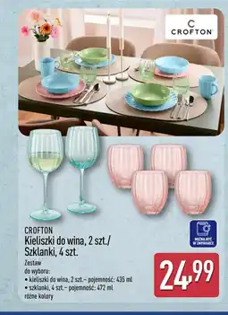 ALDI Kieliszki Crofton oferta