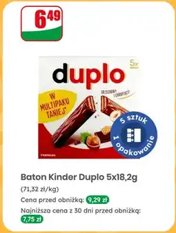 Dino Baton Duplo orzechowy i chrupiący oferta