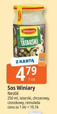 E.Leclerc Sos tatarski, chrzanowy, czosnkowy, remulada oferta