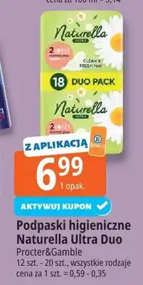 E.Leclerc Podpaski higieniczne Naturella Ultra Duo oferta