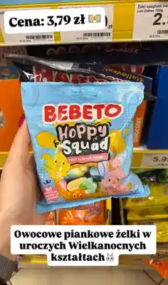 Dino Żelki owocowe piankowe Hoppy Squad oferta