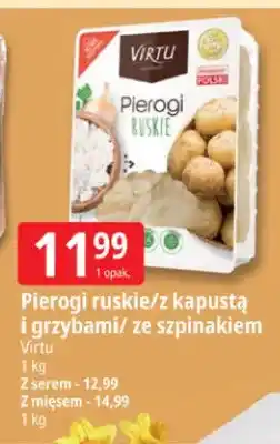 E.Leclerc Pierogi ruskie/z kapustą i grzybami/ze szpinakiem Virtu oferta