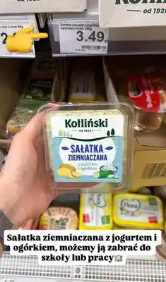 Dino Sałatka ziemniaczana z jogurtem i ogórkiem oferta