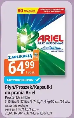 E.Leclerc Płyn/proszek/kapsułki do prania Ariel oferta