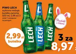ABC Piwo Lech wybrane rodzaje butelka zwrotna oferta