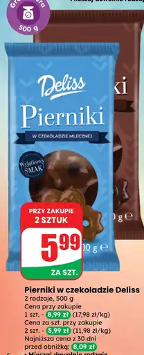 Dino Pierniki w czekoladzie Delisse oferta