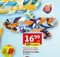 Auchan Pistolety na wodę One Two Fun oferta