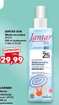 Kaufland Woda termalna SPF25 oferta