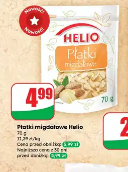 Dino Płatki migdałowe Helios oferta