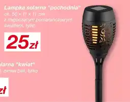 KiK Lampka solarna "pochodnia" oferta