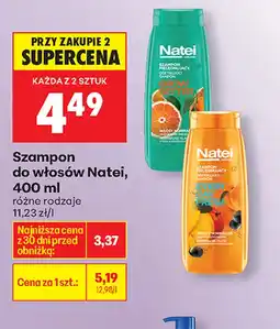 Biedronka Szampon Natei oferta