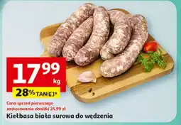 Auchan Kiełbasa biała oferta