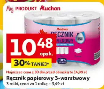 Auchan Ręcznik papierowy oferta