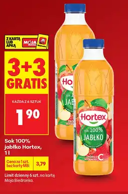 Biedronka Sok Hortex oferta