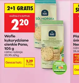 Biedronka Wafle Pano oferta