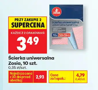 Biedronka Ścierka uniwersalna Zosia oferta