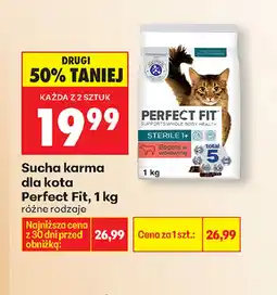 Biedronka Karma dla kota Perfect Fit oferta