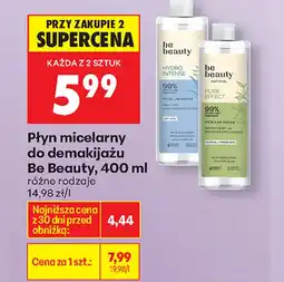 Biedronka Płyn micelarny Be Beauty oferta