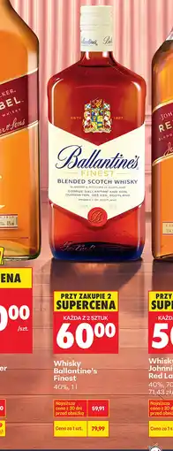 Biedronka Whisky Ballantine's oferta