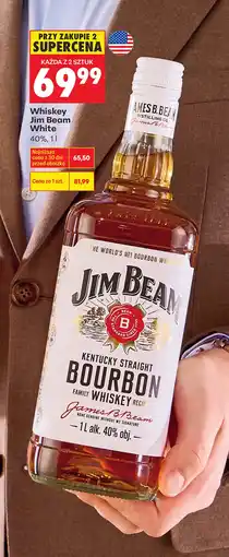 Biedronka Whiskey Jim Beam oferta