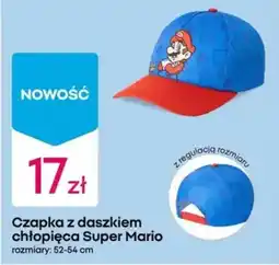 Pepco Czapka z daszkiem chłopięca Super Mario oferta