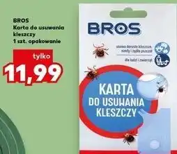Kaufland BROS Karta do usuwania kleszczy oferta