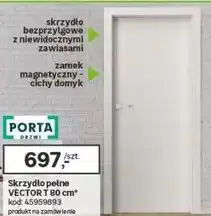 Leroy Merlin Skrzydło pełne VECTOR T 80 cm oferta