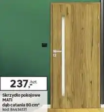 Leroy Merlin Skrzydło pokojowe MATI dąb catania 80 cm oferta