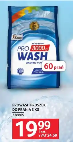 Selgros Proszek do prania Pro wash oferta