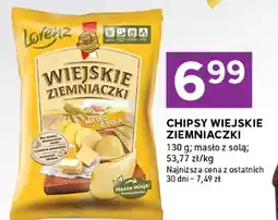 Stokrotka Chipsy wiejskie ziemniaczki masło z solą oferta