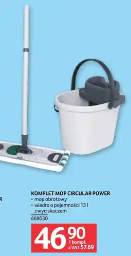 Selgros Zestaw mop i wiadro oferta