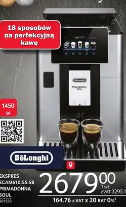 Selgros Ekspres do kawy DeLonghi oferta