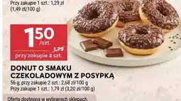 Stokrotka Donut o smaku czekoladowym z posypką oferta
